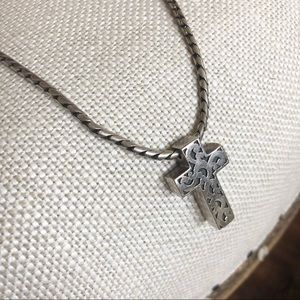 Lois Hill Intricate Cross Necklace